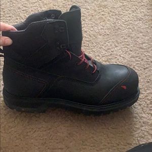 Red Wing steel toe work boots